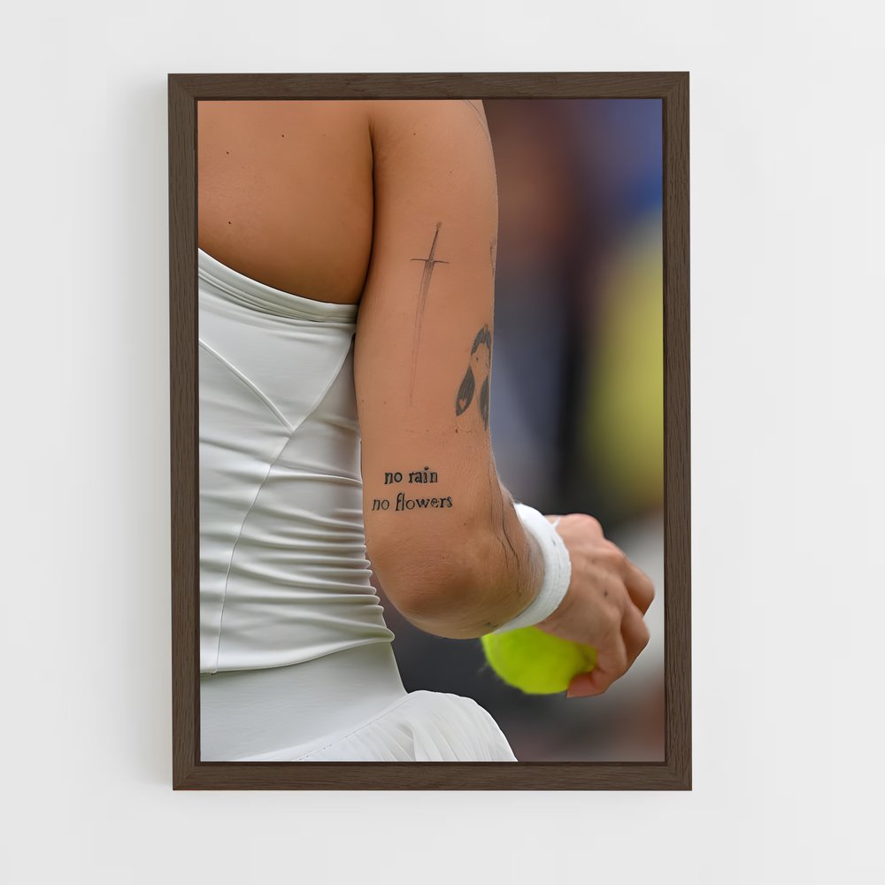 Poster Marketa vondrousova symbolique – affiche Tennis (vue 5)